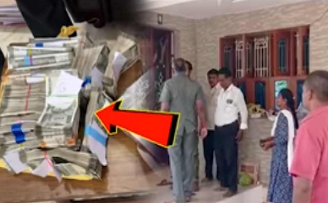 government officer caught red-handed by the anti-corruption department