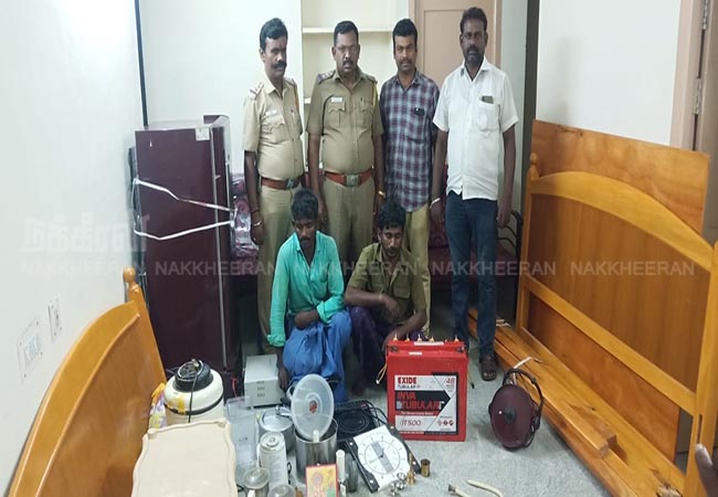 Breaking the house in cinematic style Trafficking thief dindigul