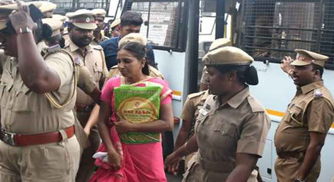 demanding the release of 7 persons including Nalini ; police to respond in case