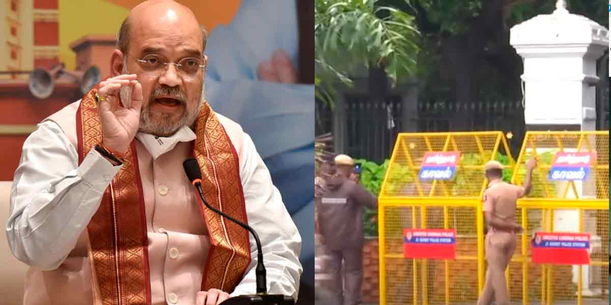 Amit Shah in Chennai; Invading BJP