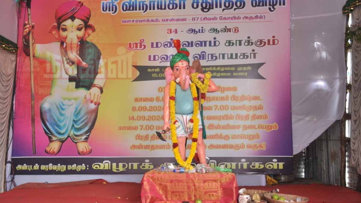 'Biscuits Pillaiyar...'- Vinayagar Chaturthi Celebration (Photos)