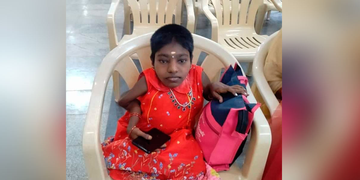 "Sir... Save my younger sister's life" - Sister pleads tearfully for disabled younger sister