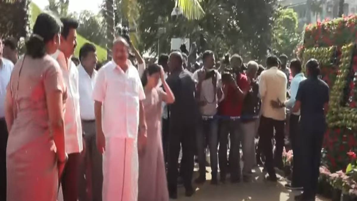 Flower Show at Semmozhi Park - Inaugurated by Chief Minister of Tamil Nadu