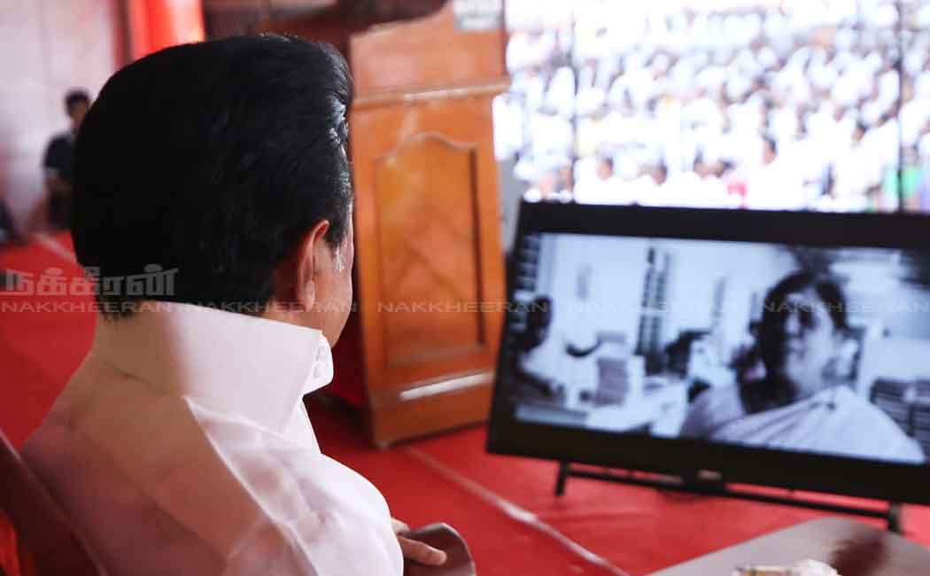 "Even if he is at home physically, you will be in Chennai at heart" - MK Stalin