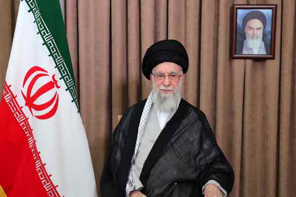 Iranian leader vows they will never surrender