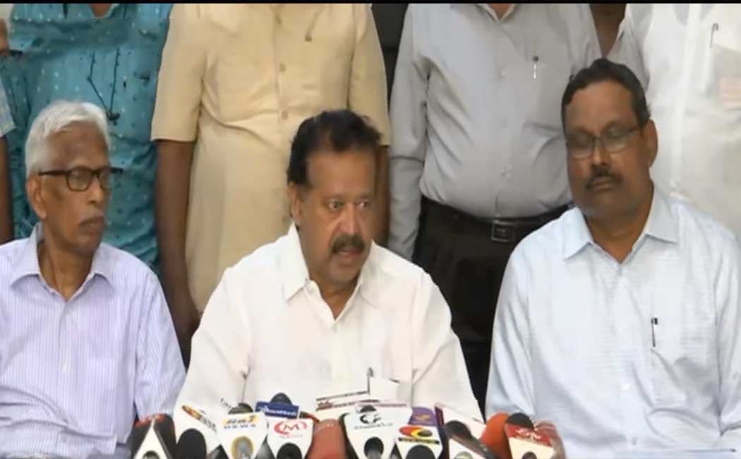 Minister Ponmudi consults with principals of government colleges!