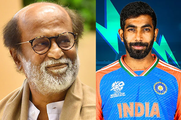 bumrah meet rajini