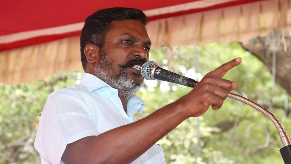 'We will be in the DMK alliance; Aadhav Arjuna will be asked for an explanation'- Thirumavalavan replied
