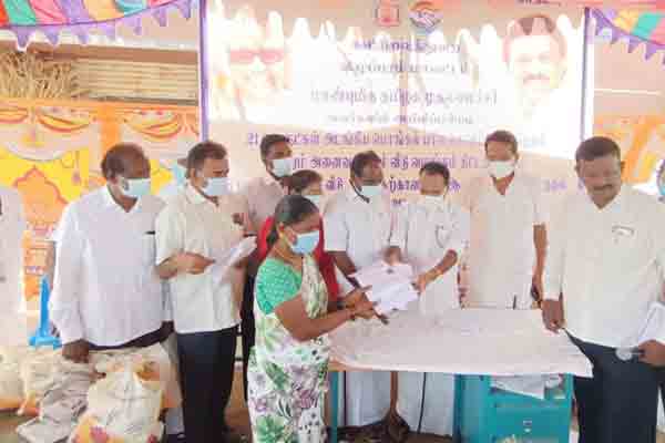 MLA who issued the order to the beneficiaries of the housing scheme for all!