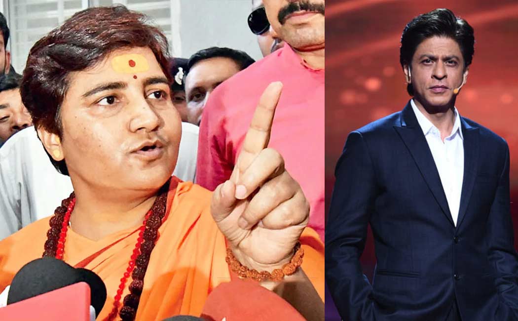 pathaan movie issue bjp mp Pragya Singh Thakur warned Shah Rukh khan