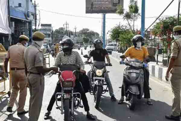 Sunday curfew: Rs 21 lakh fine collected in Trichy!