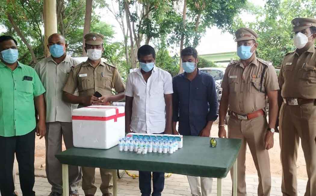‘Remdeciver’ in the black market .. Two in the thug law