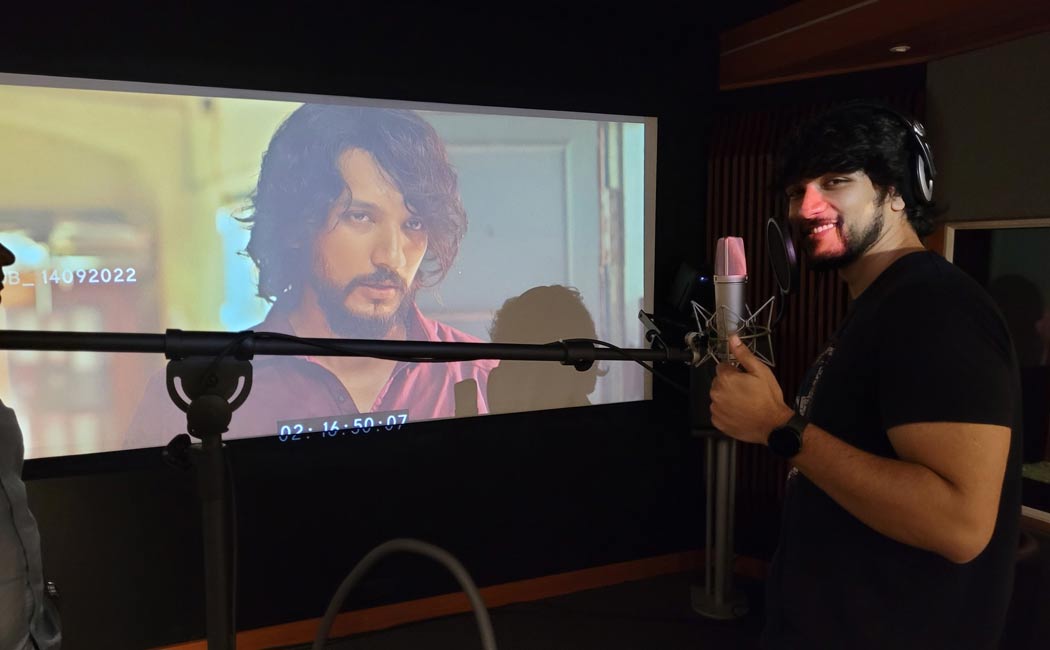 gautham karthik finished his dubbing in simbu starring pathu thala