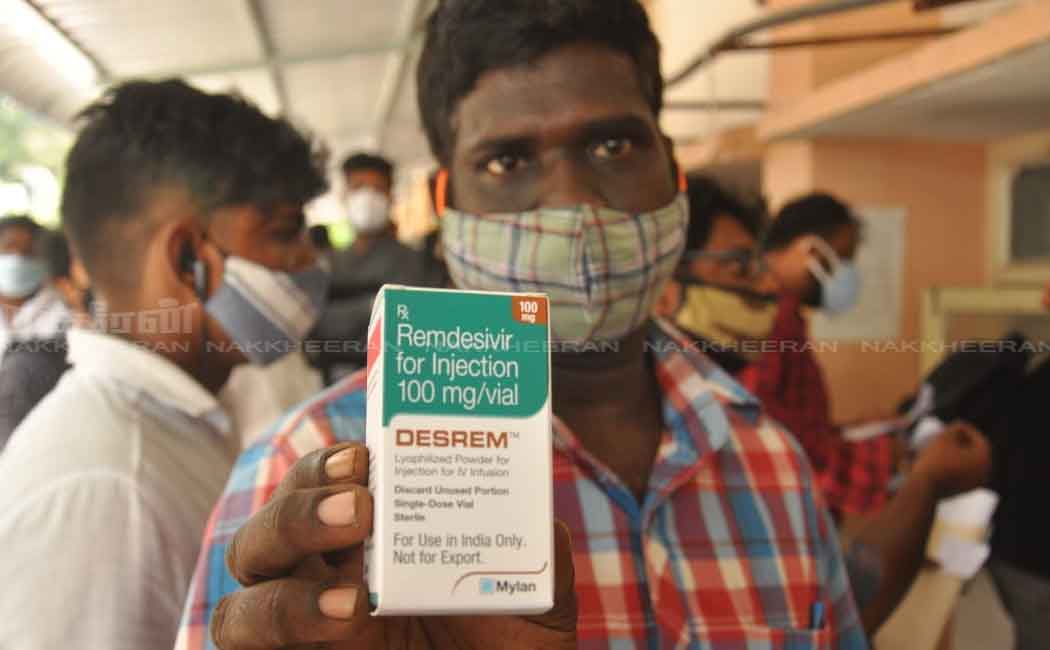 People flocking to buy Remtacivir; Corona controls flying in the air