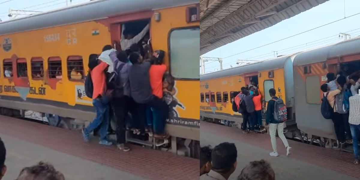 election holiday; Passengers risking their lives due to congestion