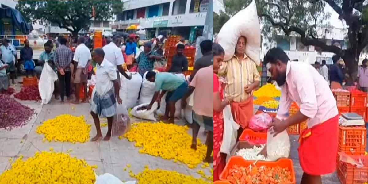 Ayudapuja Echo; The price of flowers has skyrocketed