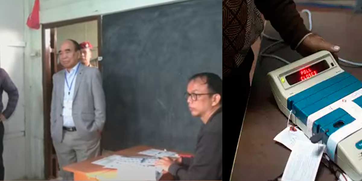 Shock for the Chief who came to vote; The excitement in Mizoram