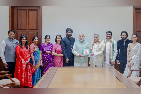 nagarjuna meets pm modi