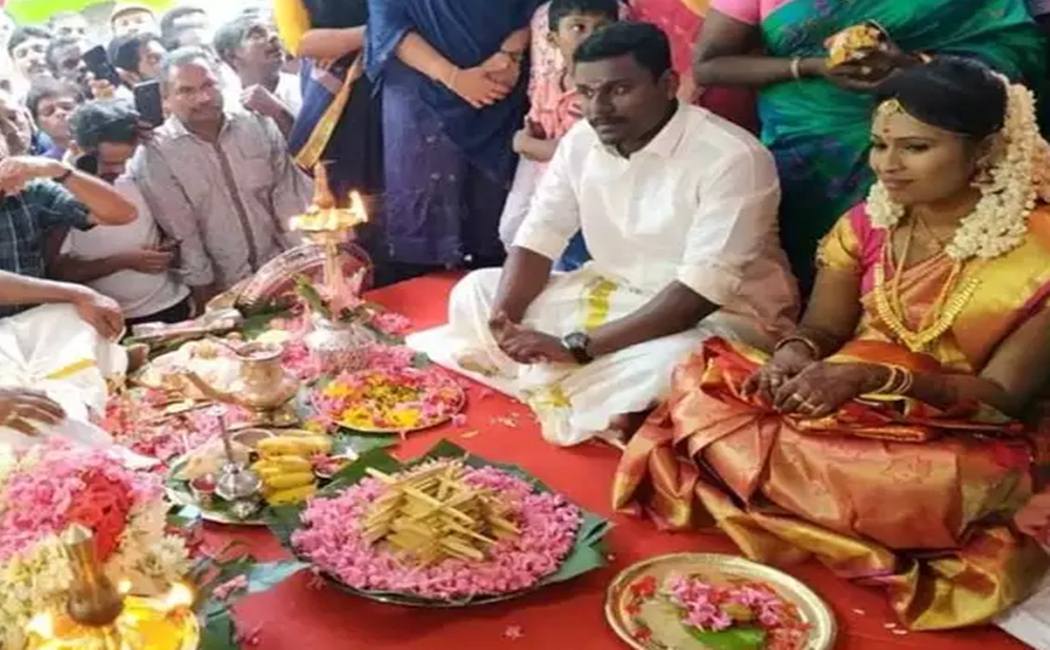 hindu couples wedding in kerala-mosque