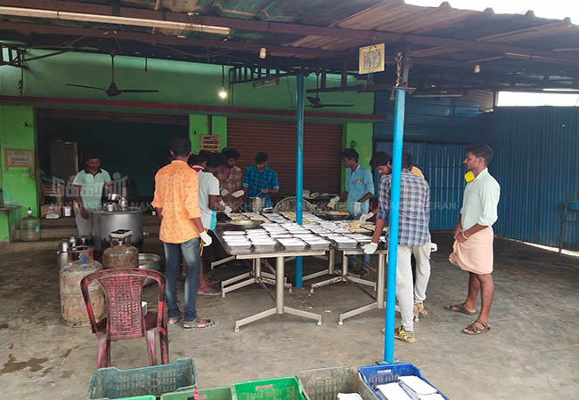 salem district government employee peoples lockdown foods