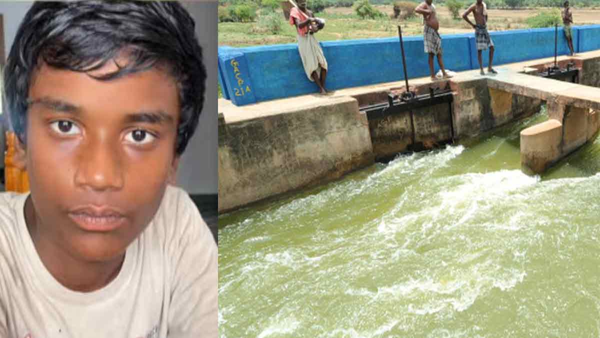 Tragedy happened to the boy who went to bathe in the canal on the day of the earring ceremony