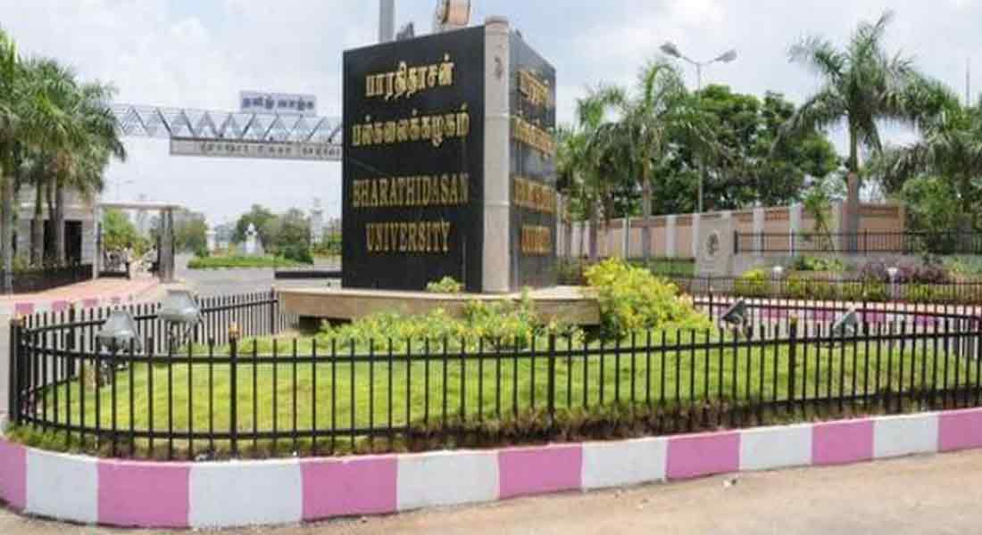 Bharathidasan University, without paying the fee for editing the answer sheet