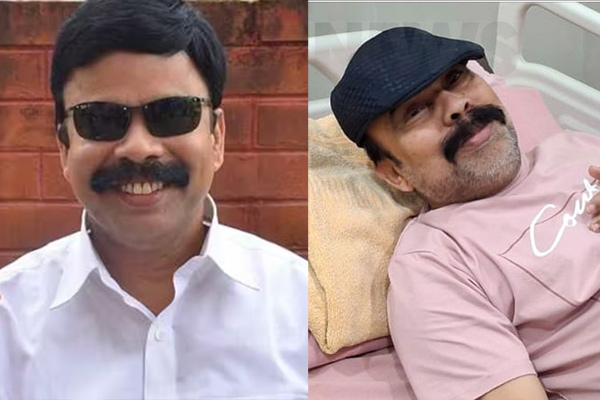 power star srinivasan in hospital