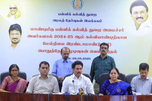 12th std public Exam Results Released Ariyalur Dt Surprisingly Ranked First