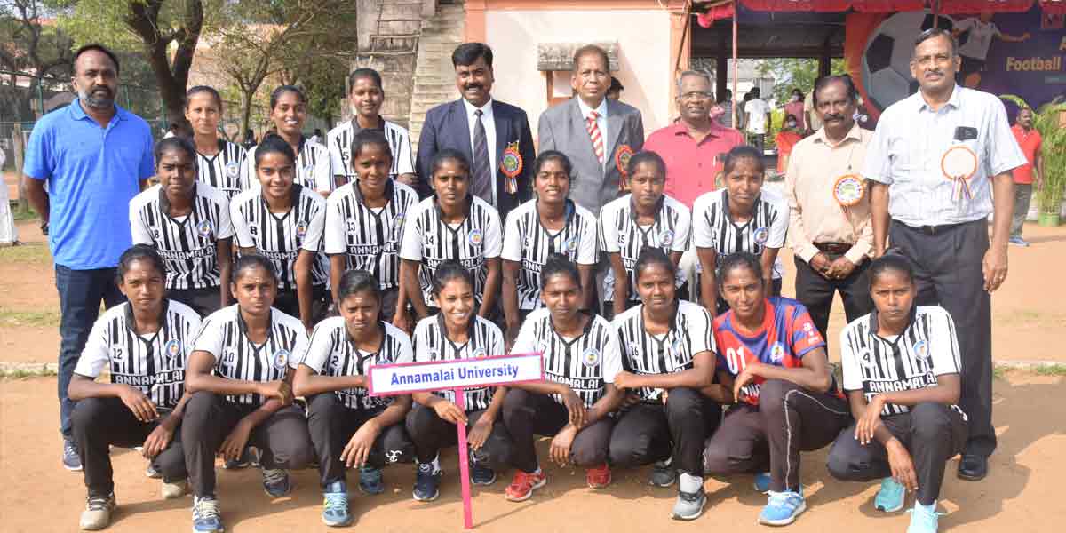 All India Women's Football Tournament at Annamalai University!