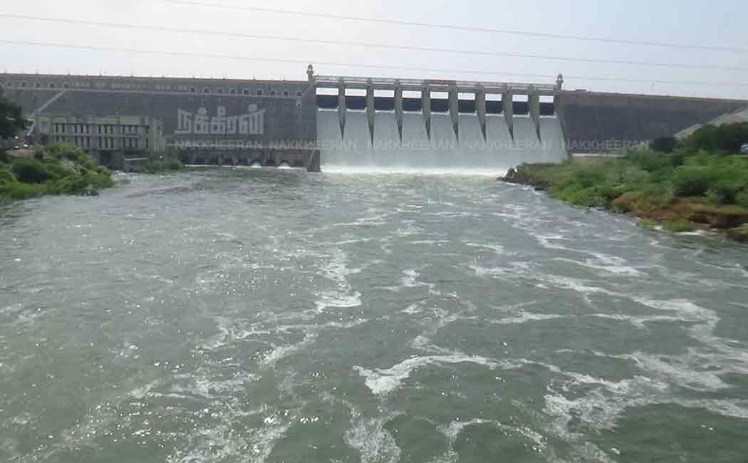 bavanisagar dam reaches its fullest level