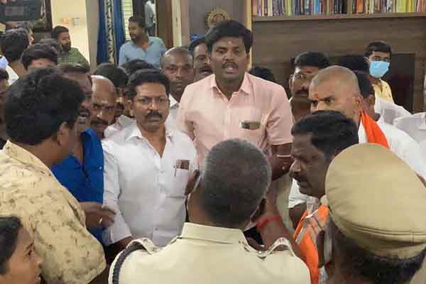 Maridas arrested at home! BJP strongly opposes!
