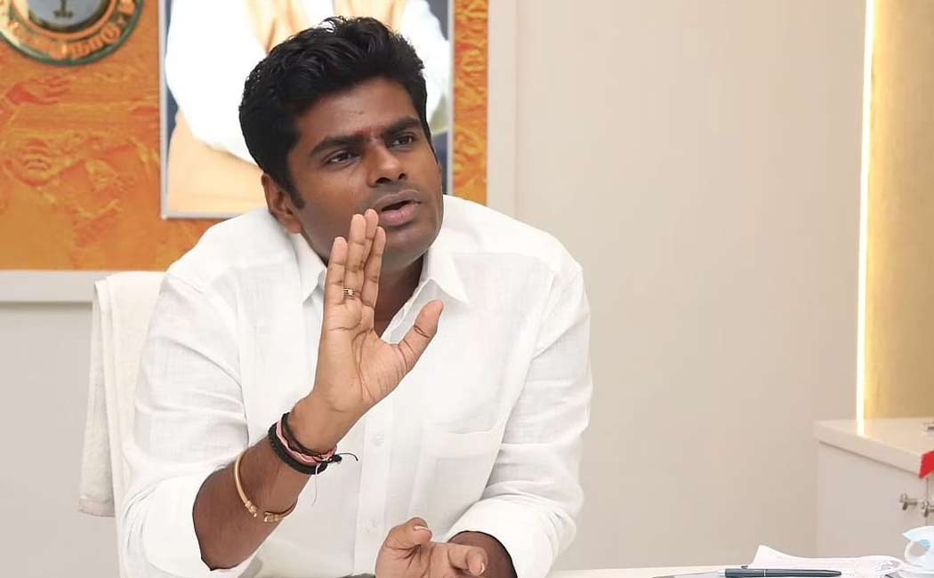 bjp annamalai talk about erode east byelection