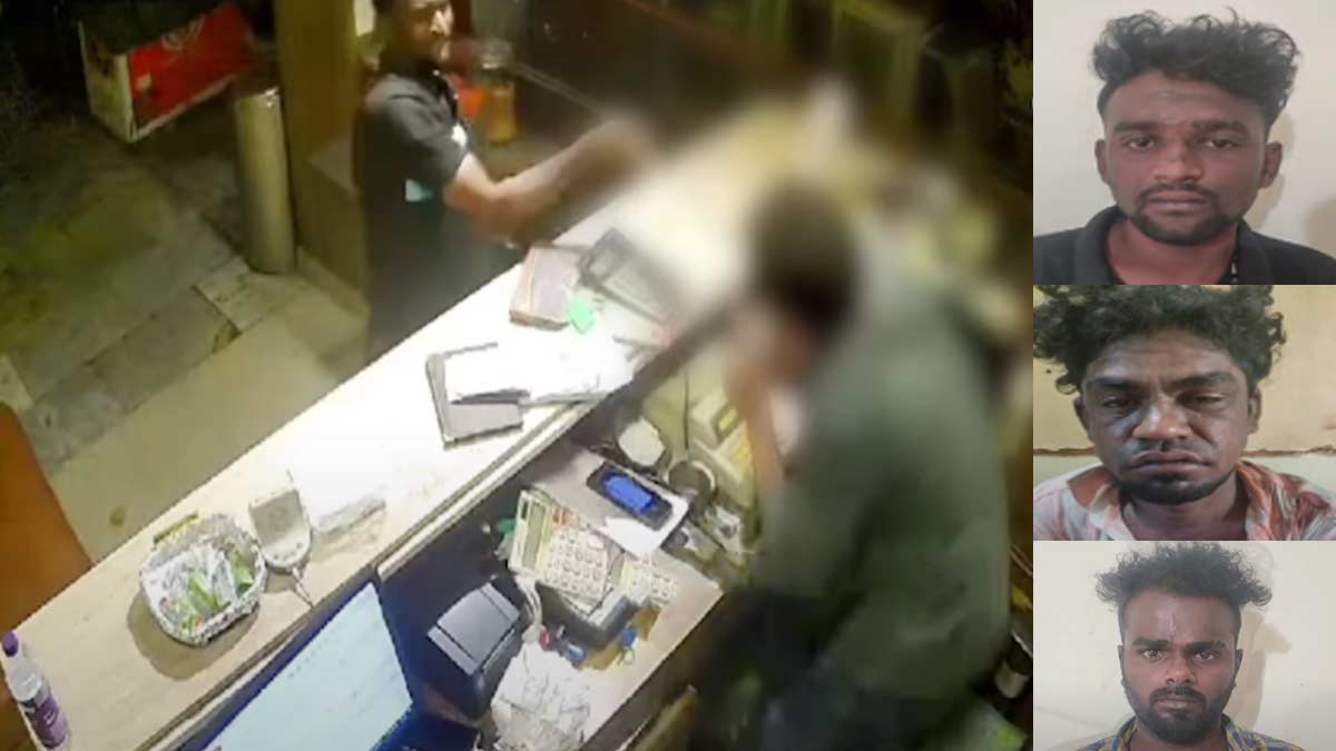 Attacks on various shops overnight; three arrested