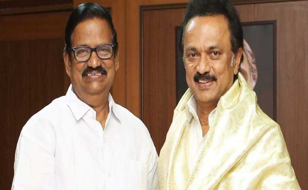 MK Stalin-KS Alagiri-meet