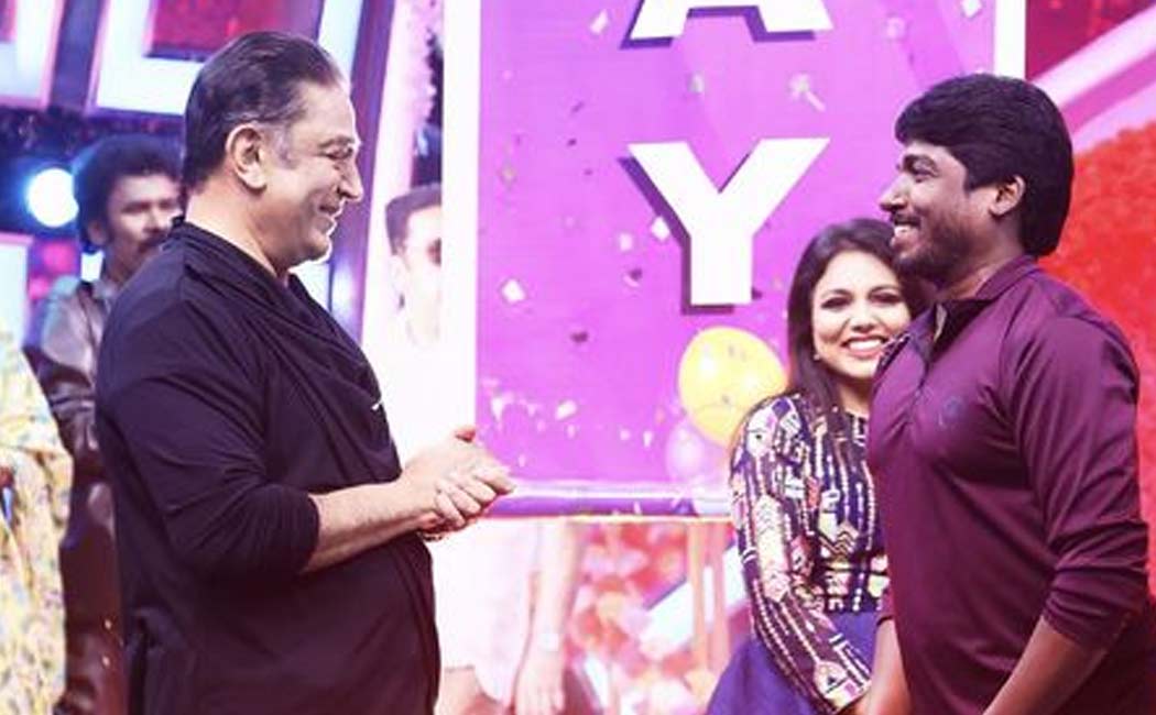 actor kadhal sugumar said kamalhassan is the reason for he acting in kadhal movie