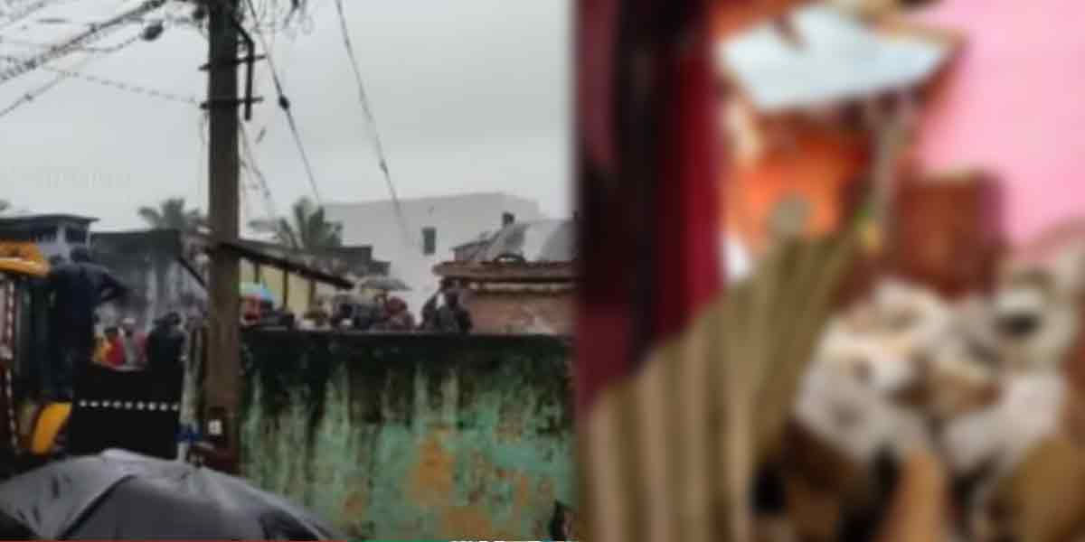 rain incident in vellore...