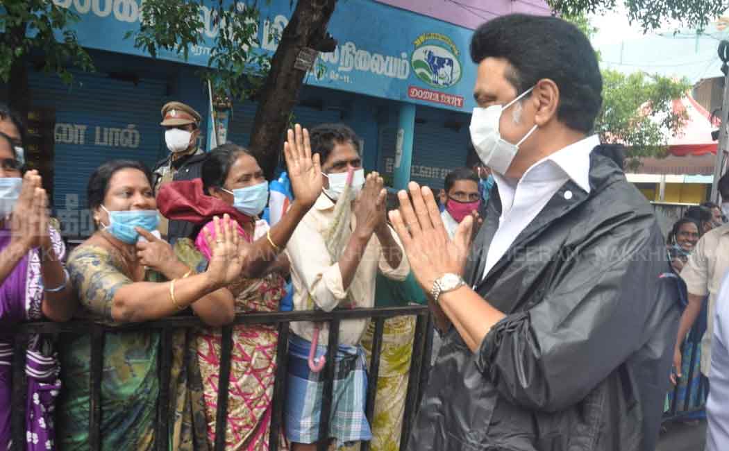 The Chief Minister who met the people directly and distributed relief items