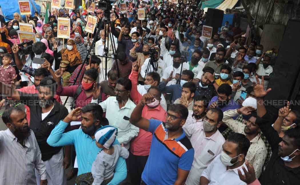 Tawheed Jamaat involved in the protest