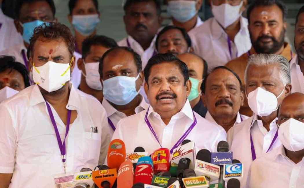 Black flag for governor AIADMK walkout in assembly