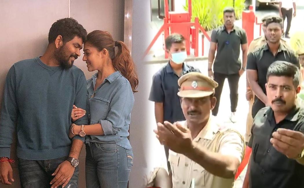 Conflict between bouncers and reporter nayanthara vigensh shivan wedding