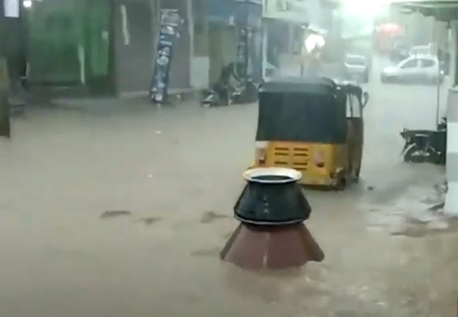 'The biryani vessel washed away with biryani in the flood!'