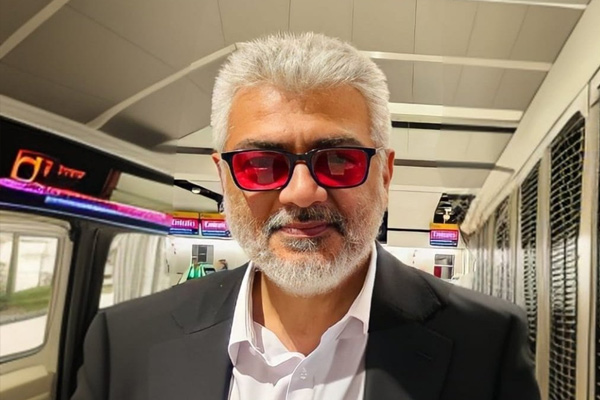 ajith back to bike ride