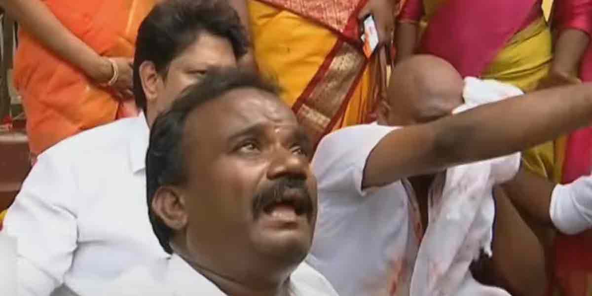 BJP-Vck clash; Coimbate in the tension