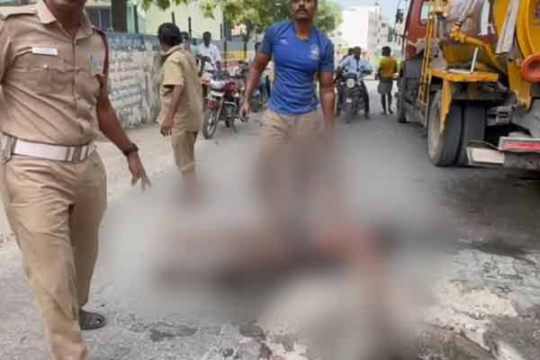 Tragedy befalls worker who fell into sewer