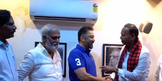 TR Balu met Kamal Haasan