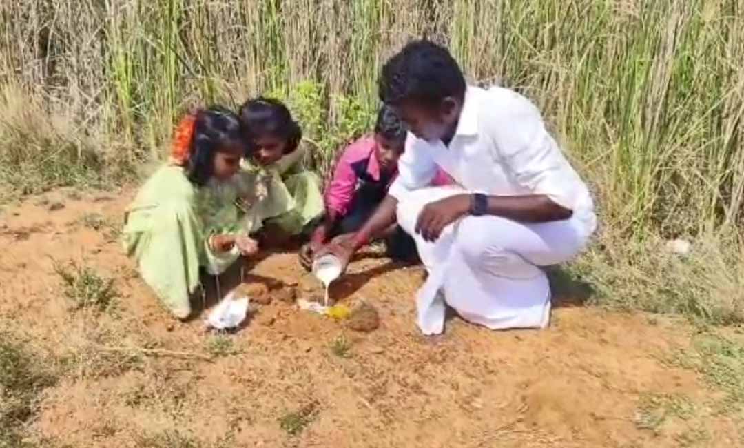 social activist's in Pudukkottai is going viral