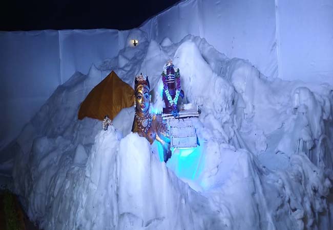 Navratri Kolu created by school students!