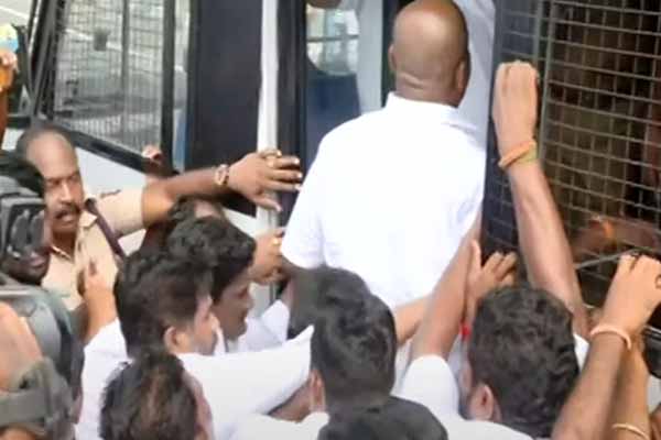 ADMK former minister R.P. Udayakumar arrested