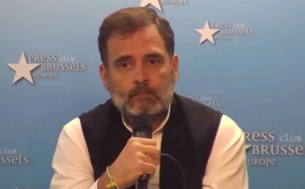 Major incident on the country democratic institutions Rahul Gandhi MP