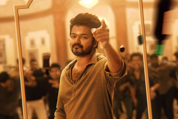 vijay the goat first single whistle podu trending in 1st at youtube